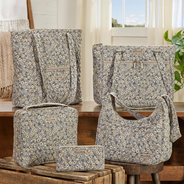 Khaki Floral Bible Cover