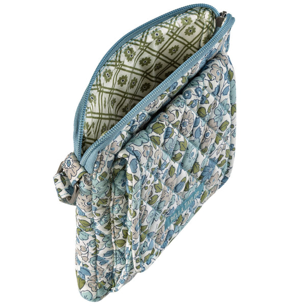 Delicate Floral Blue Mini Crossbody