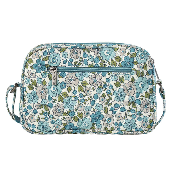 Delicate Floral Blue Simple Crossbody