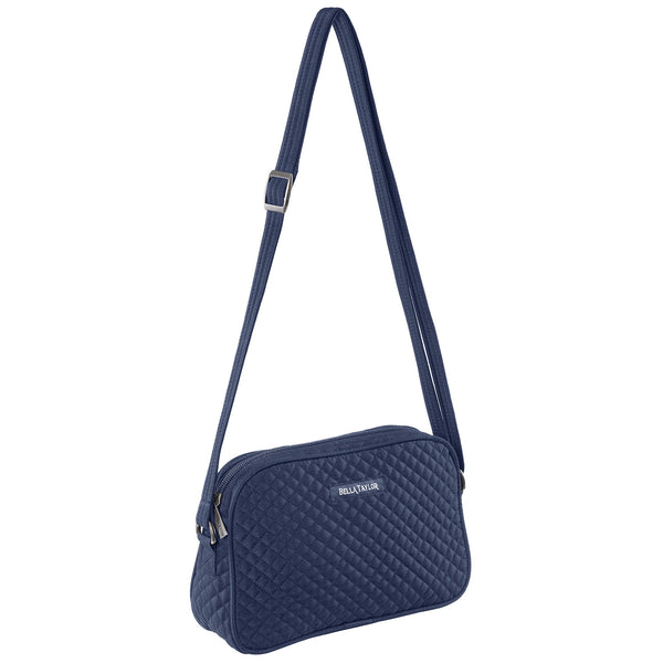 Solid Navy Simple Crossbody