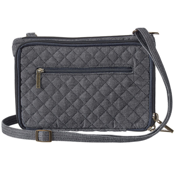 Dark Denim Essentials Wallet Crossbody