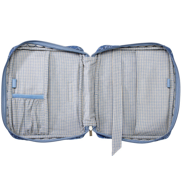 Navy Floral Bible Cover