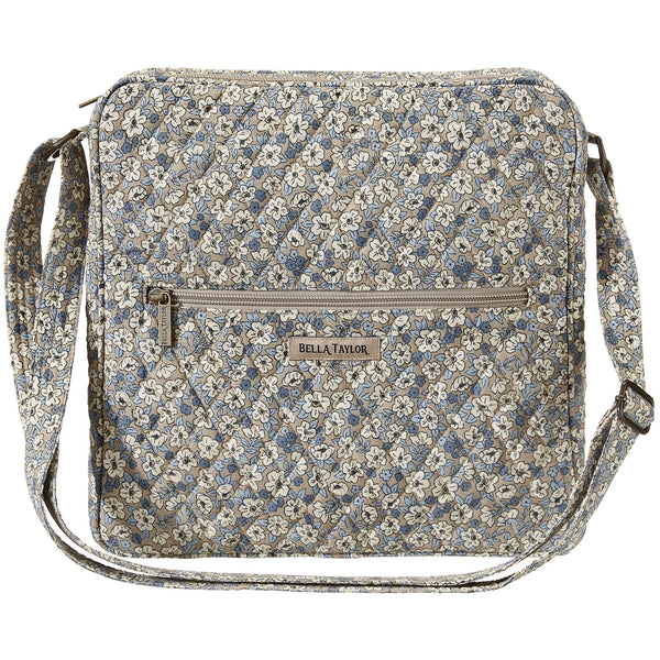 Khaki Floral Large Crossbody