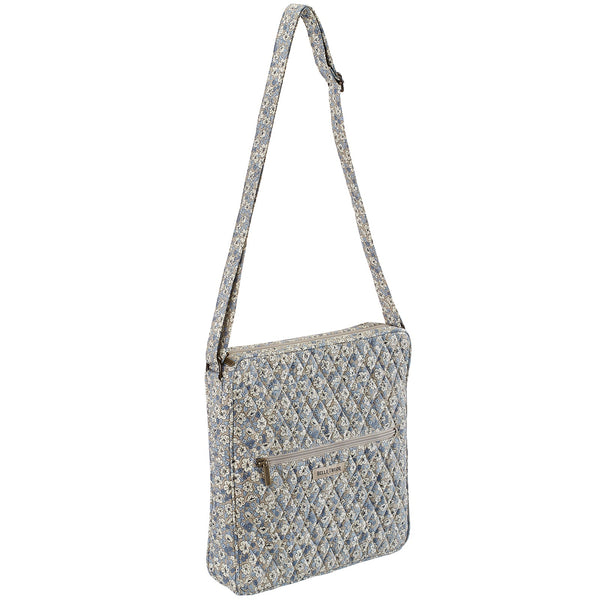 Khaki Floral Large Crossbody