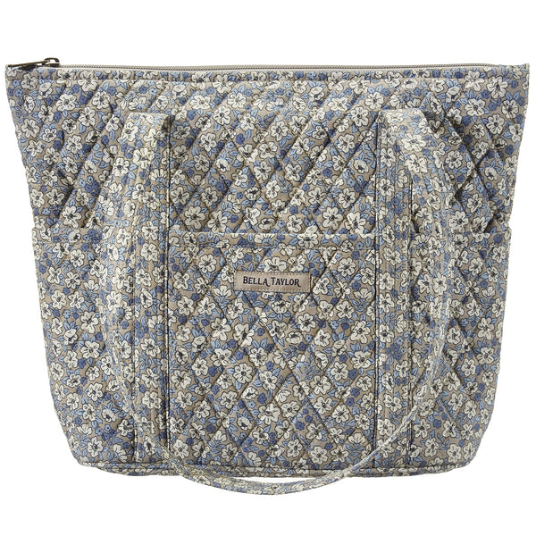 Khaki Floral Stride Tote