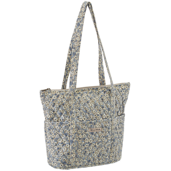 Khaki Floral Stride Tote