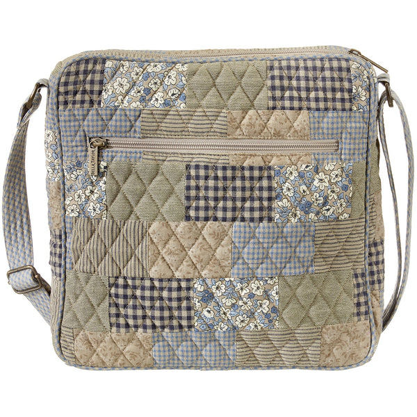 Khaki Patchwork Large Crossbody