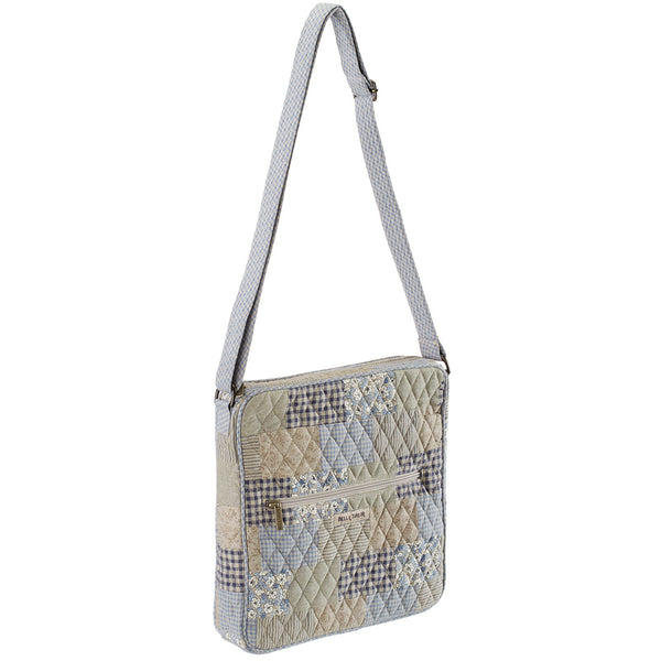 Khaki Patchwork Large Crossbody