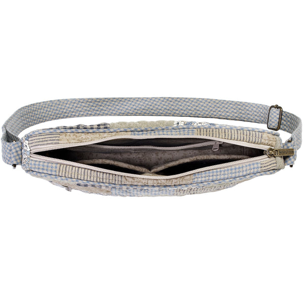 Khaki Patchwork Large Crossbody